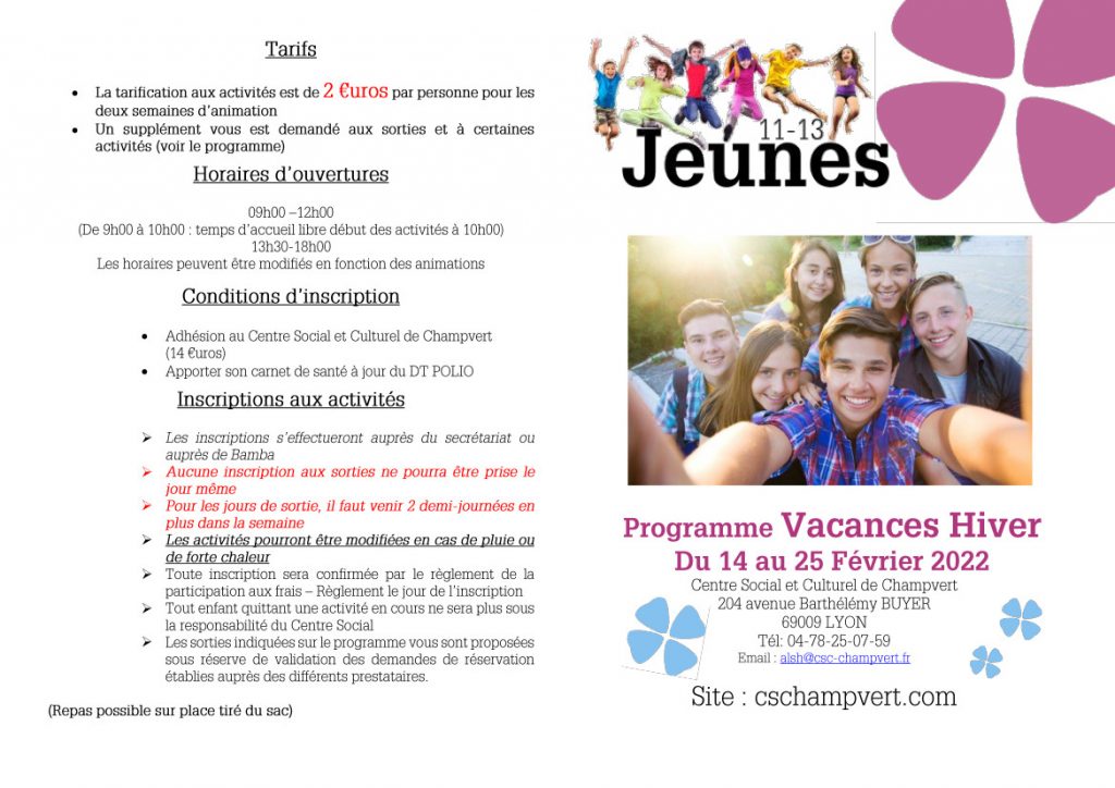 rencontre entre ado lyon